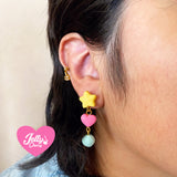 Aretes estrella perfumados