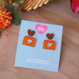 Aretes papel picado