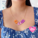 Collar papel picado