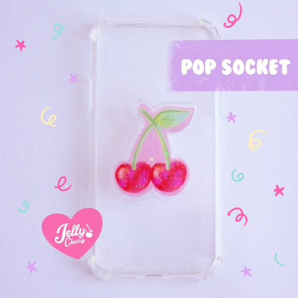 Pop socket cereza