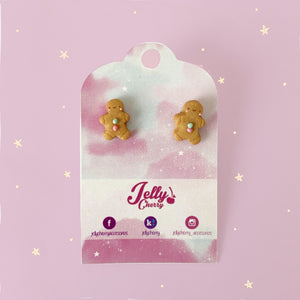 Aretes galleta de jengibre