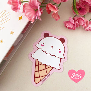 Sticker helado panda