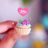 Anillo cupcake mora