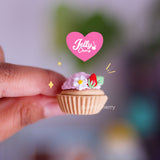 Anillo cupcake de primavera