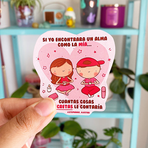 Sticker Si yo encontrará